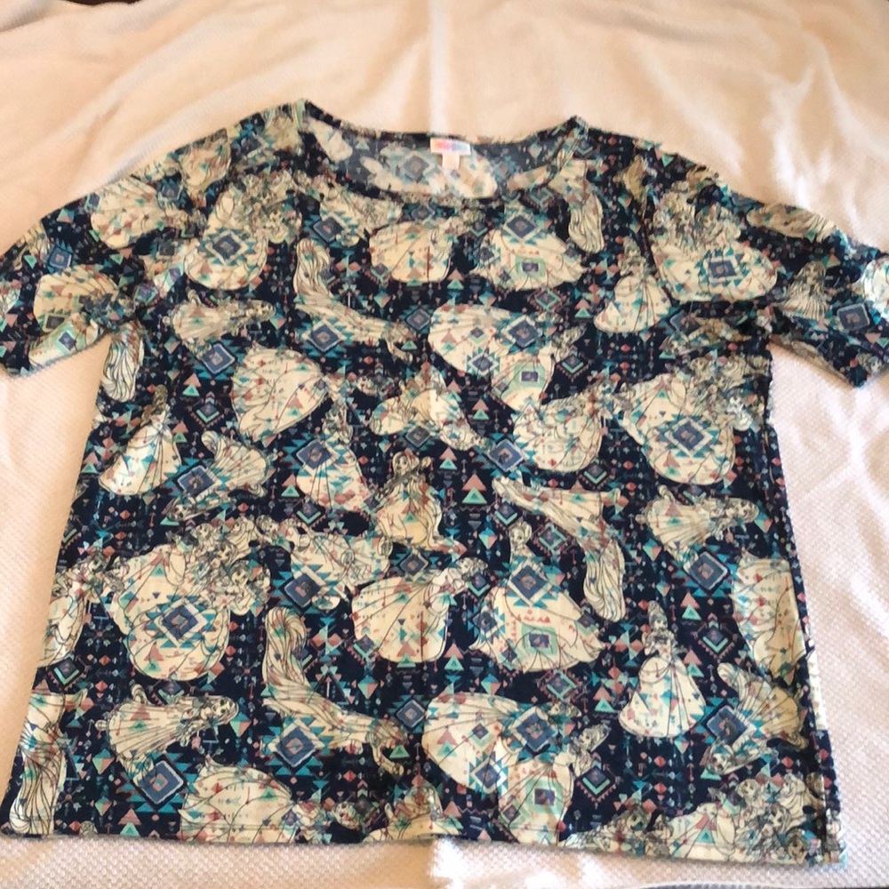 Lularoe Disney Princess Classic Tee size 3xl